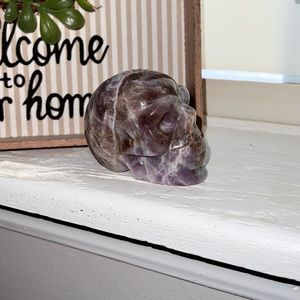 3” Amethyst Crystal Skull